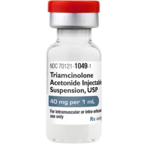 Triamcinolone Acetonide Injection 40mg/mL SDV 1mL Each 1