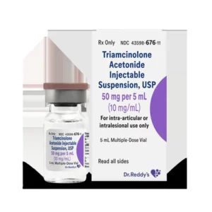 Triamcinolone Acetonide Injection 10mg/mL MDV 5mL Each 1